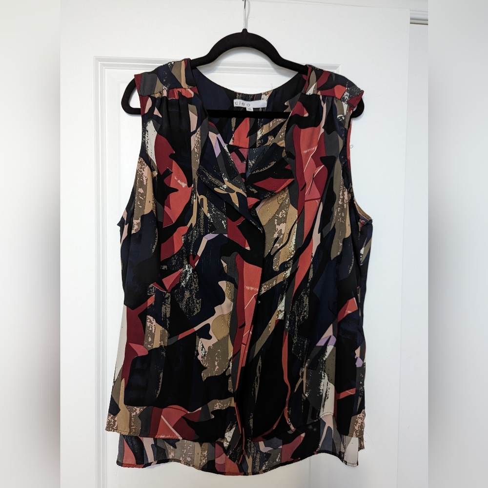 Stunning Colourful Sleeveless Women's Top
